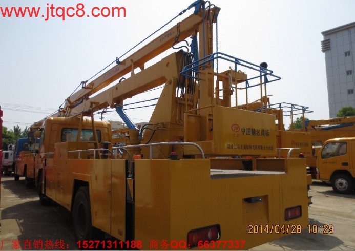 東風(fēng)天錦22米登高車|最高平臺作業(yè)車|電力工程車_折臂式登高車_伸縮臂式登高車